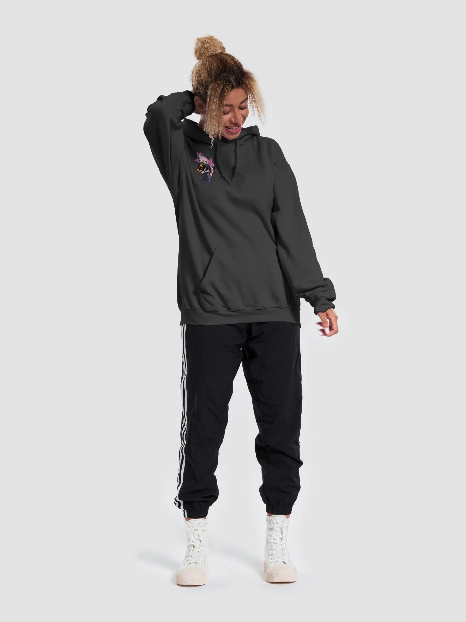 Flame & Spackles Chibi Gildan Pullover Hoodie product image (5)