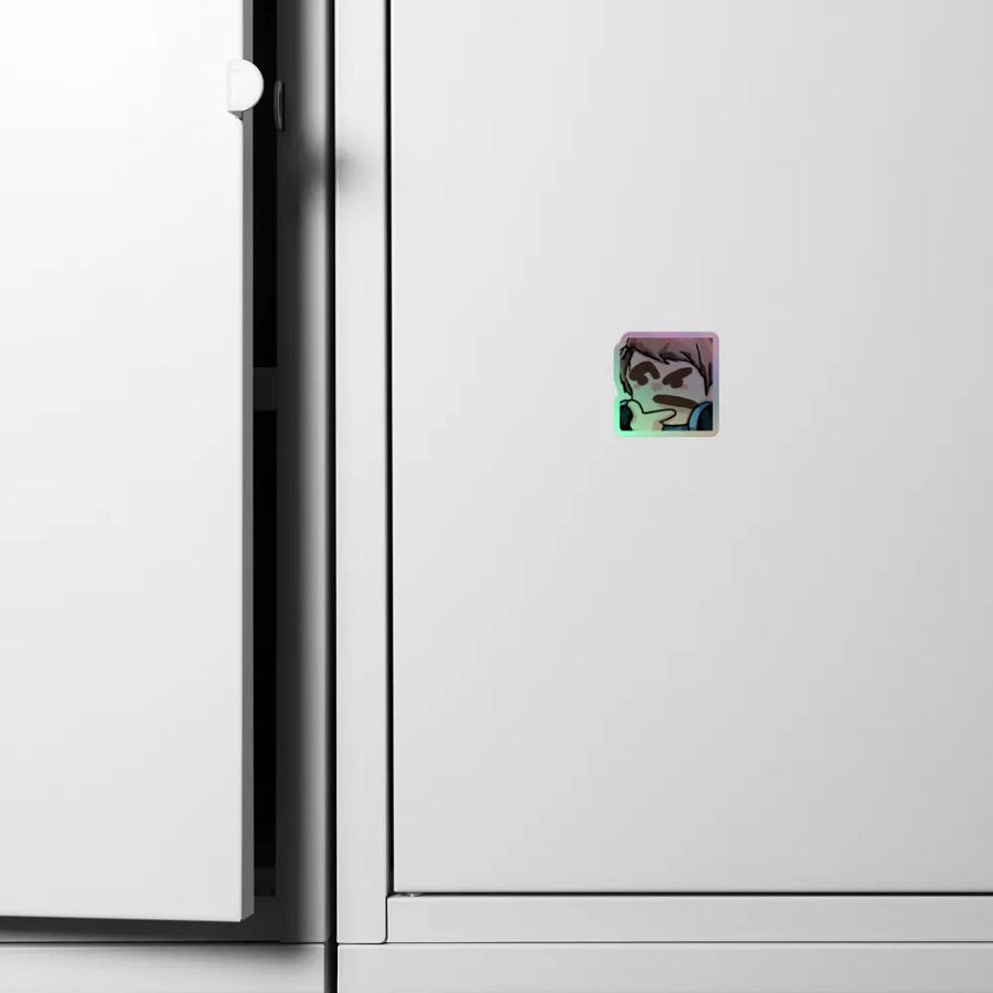 Chaabbz Hmm Holographic Emote Sticker product image (6)