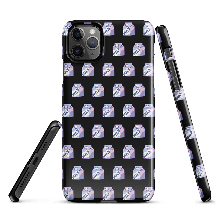 Milky iPhone Case Black product image (5)