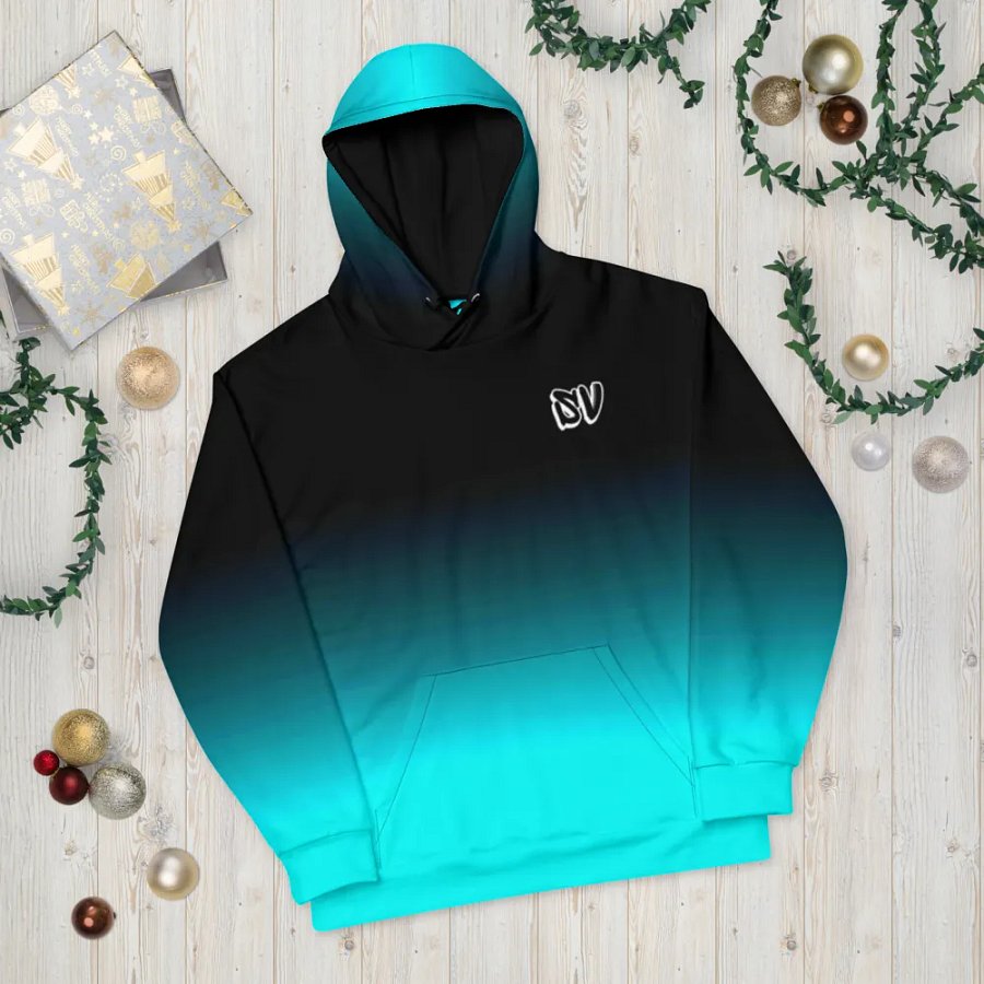 STRAIGHT VIBIN NEON COLOR FADE STYLE TANJIRO DEMON SLAYER HOODIE product image (10)