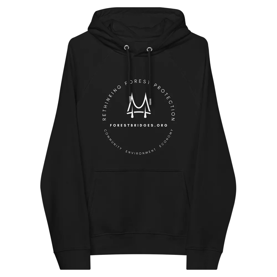 Forest Bridges Fall Colors Hoodies with Grayscale Emblem on Front product image (9)