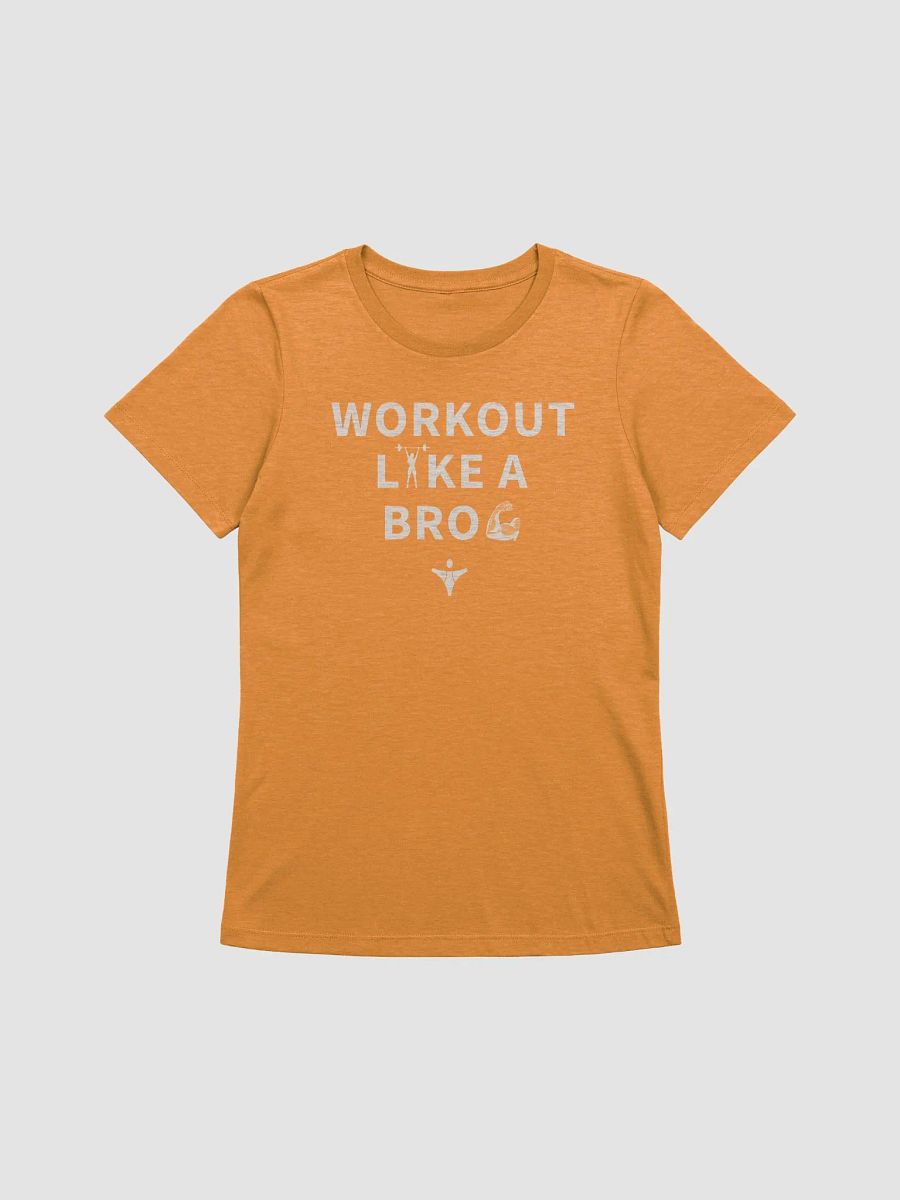 WORKOUT LIKE A BRO | Relaxed-fit Tee (Light Text) product image (1)