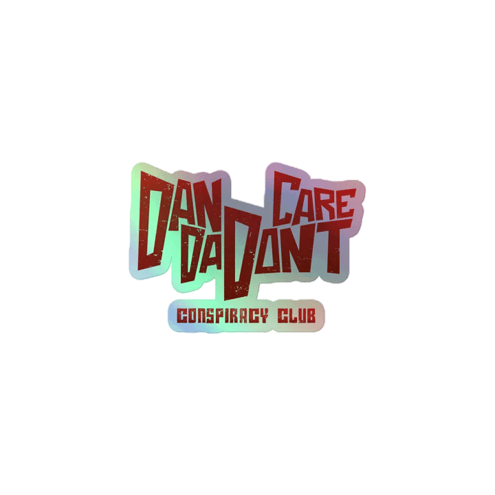 DDDC Conspiracy Club Holographic Sticker product image (1)