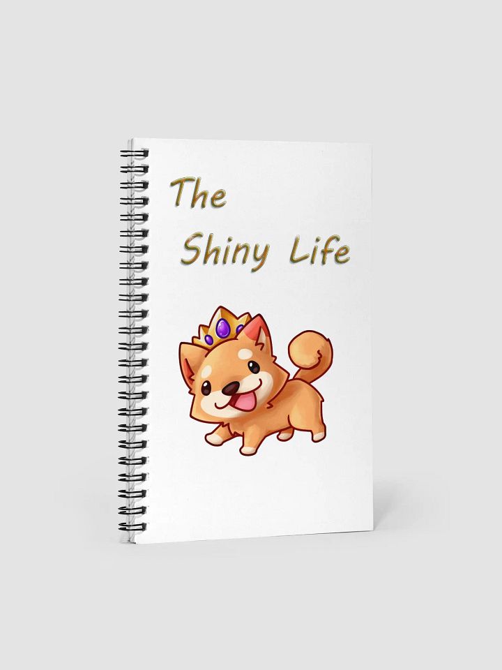 The Shiny Life Spiral Notebook product image (1)