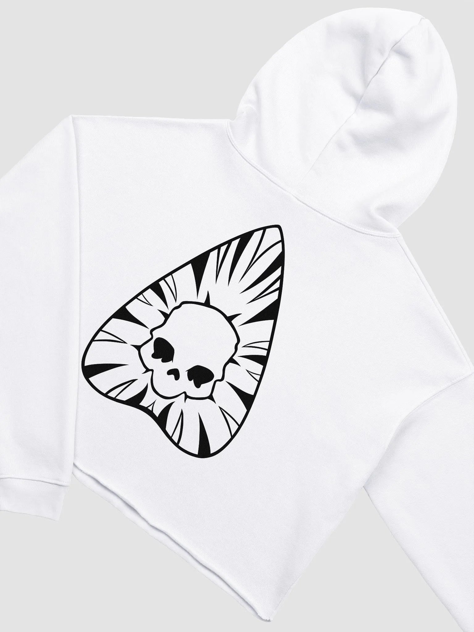Revchette Front and Back Black Logo - Cropped Sweatshirt product image (4)