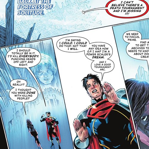 Would love to see Superboy Prime in the DC K.O. tournament #dcko #dccomics #superboyprime #superman #dcabsoluteuniverse