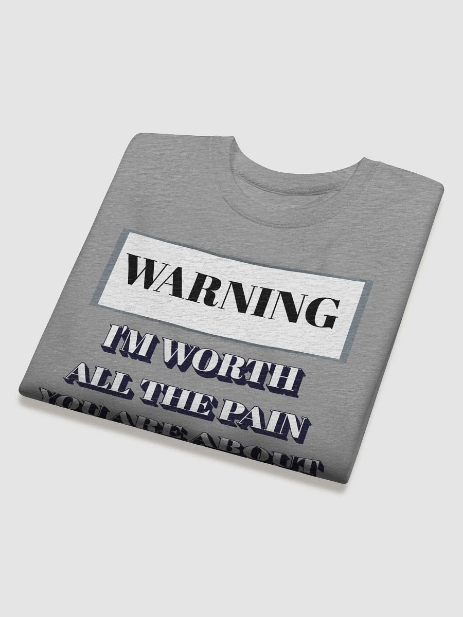 I'm Worth All The Pain You Are About To Endure Sweatshirt product image (22)
