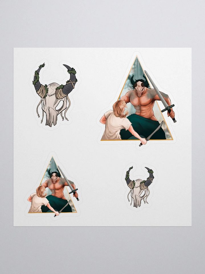 QUEST FOR THE SYLVAN BLADE STICKER SHEET (Lux Arcana) product image (1)