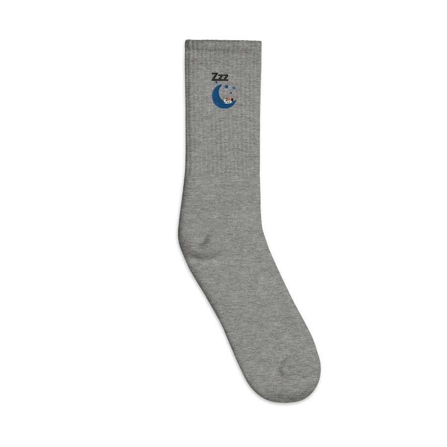Dreamy Cresent Moon Catnap Crew Socks product image (1)