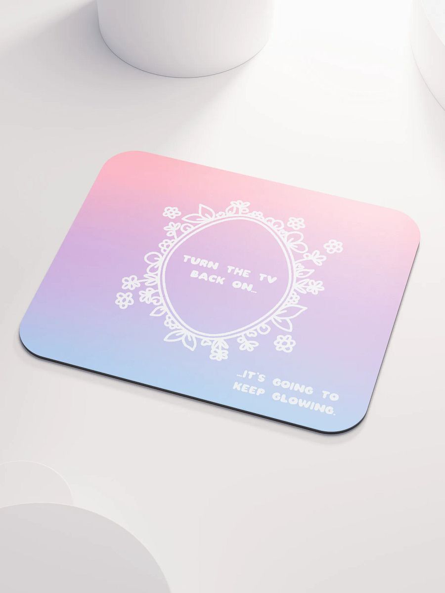 Turn On The TV Mousepad product image (3)