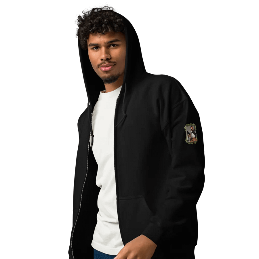 Vixen and Stag the perfect couple zip front hoodie product image (14)
