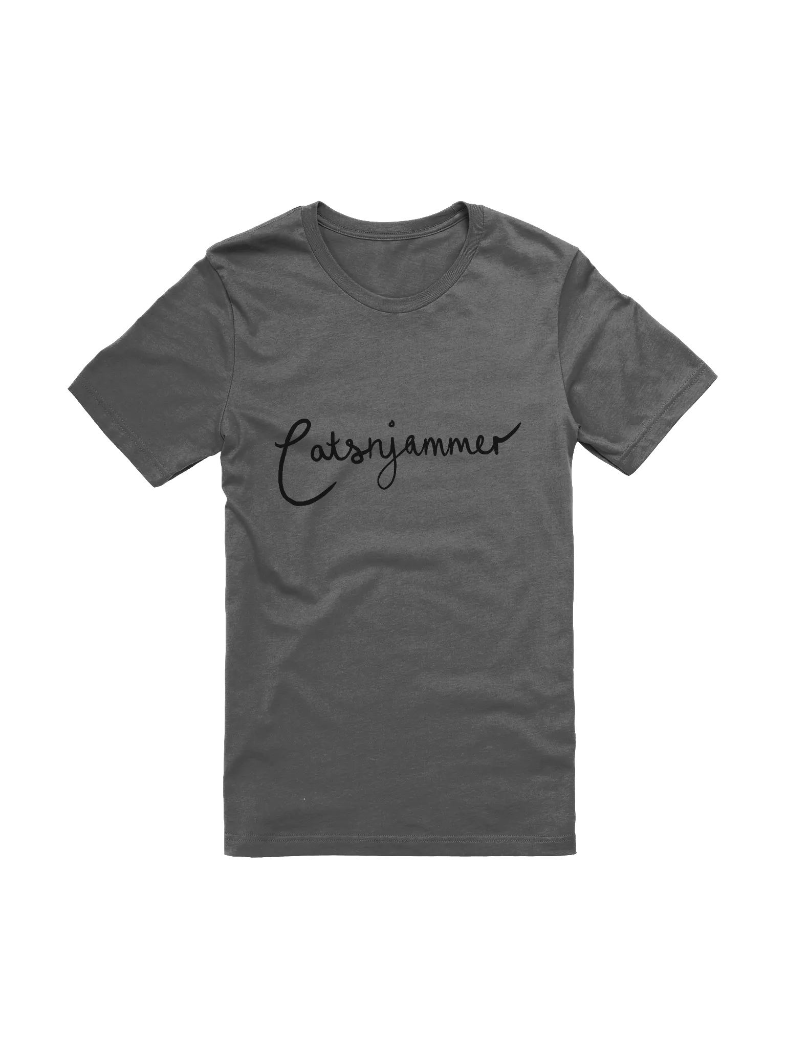 Catsnjammer Script Logo T Shirt - Muted product image (1)
