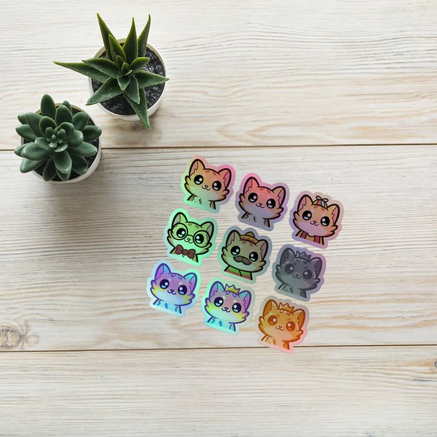 Toti Badges Hologram Stickers product image (7)