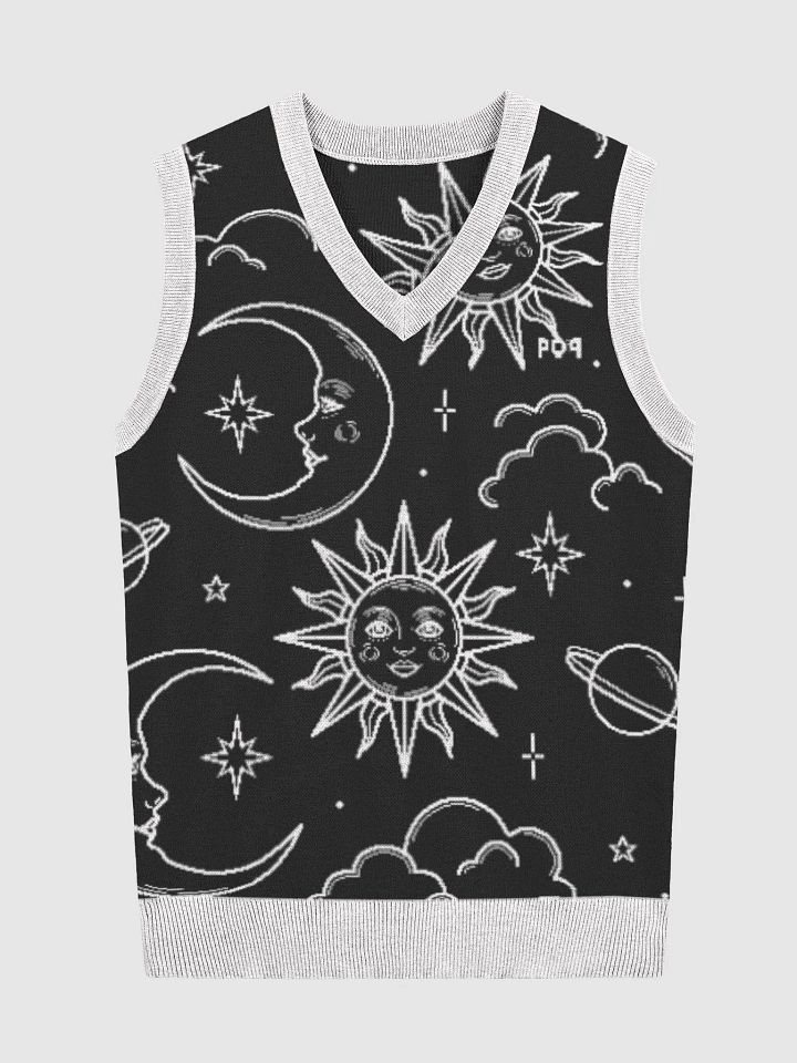 Knitted V-Neck Vest product image (2)