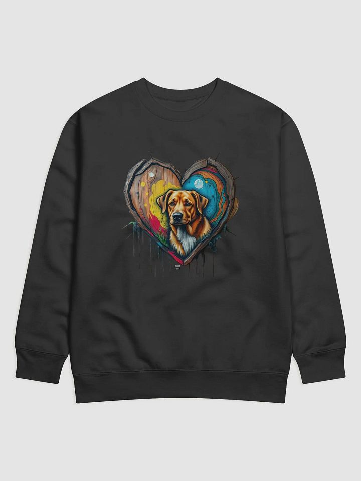 Hund Herz Holz Graffiti product image (9)