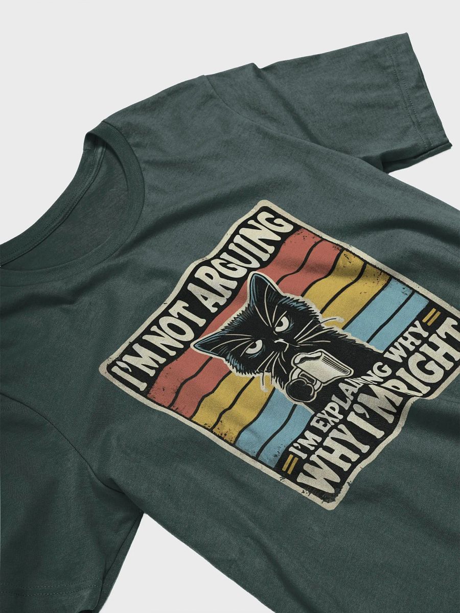 "cat arguing" t-shirt product image (6)