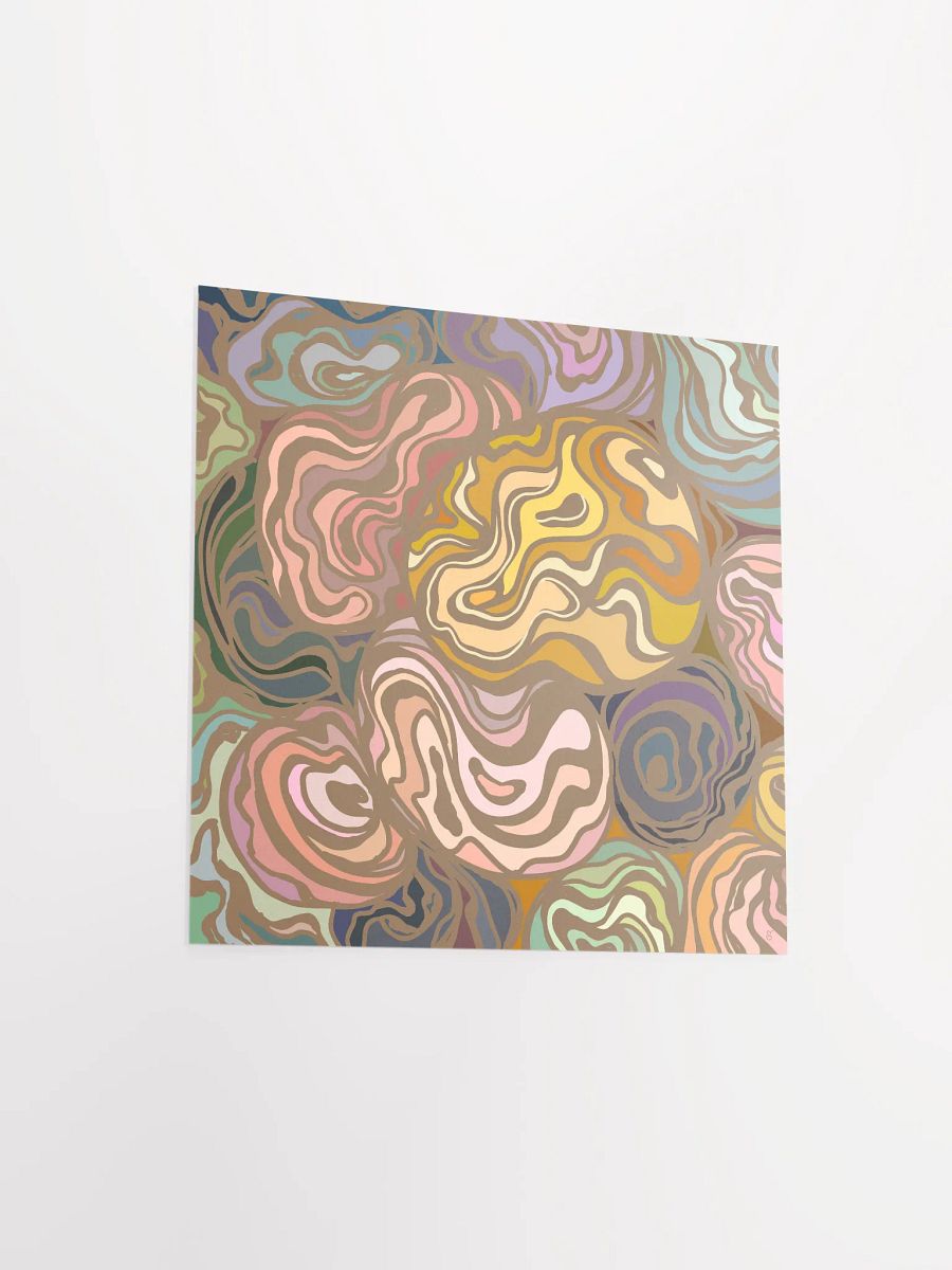 Vibrant Matte Poster Print - Stones No. 1 product image (3)