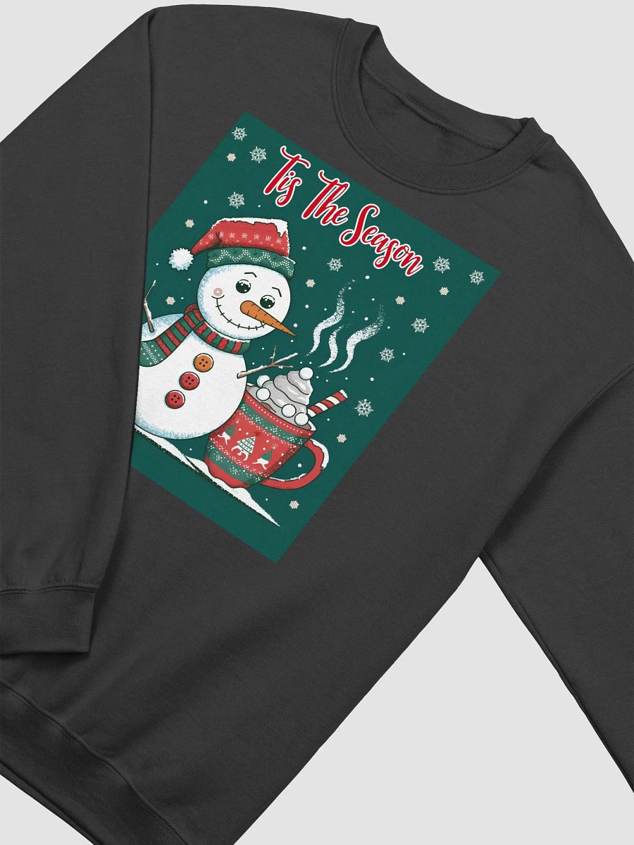 'Tis the Season Snowman Christmas Unisex sweatshirt for men and women product image (9)