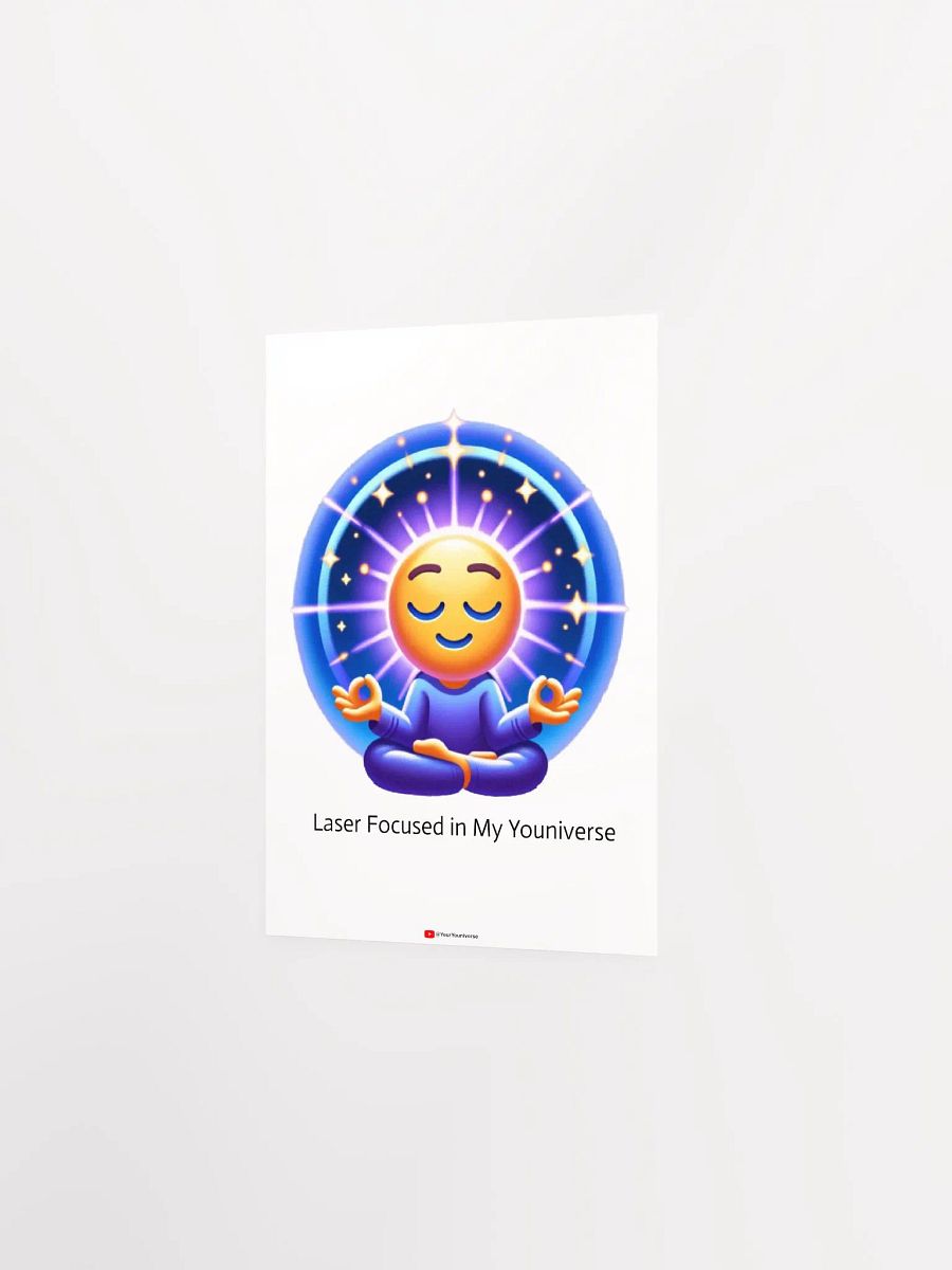 Laser Focused in My Youniverse Poster product image (10)