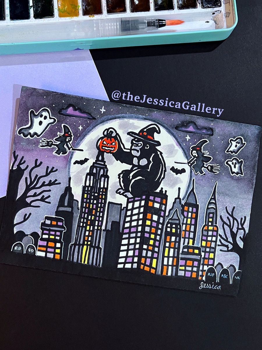 Skyline Mischief Art Print product image (2)