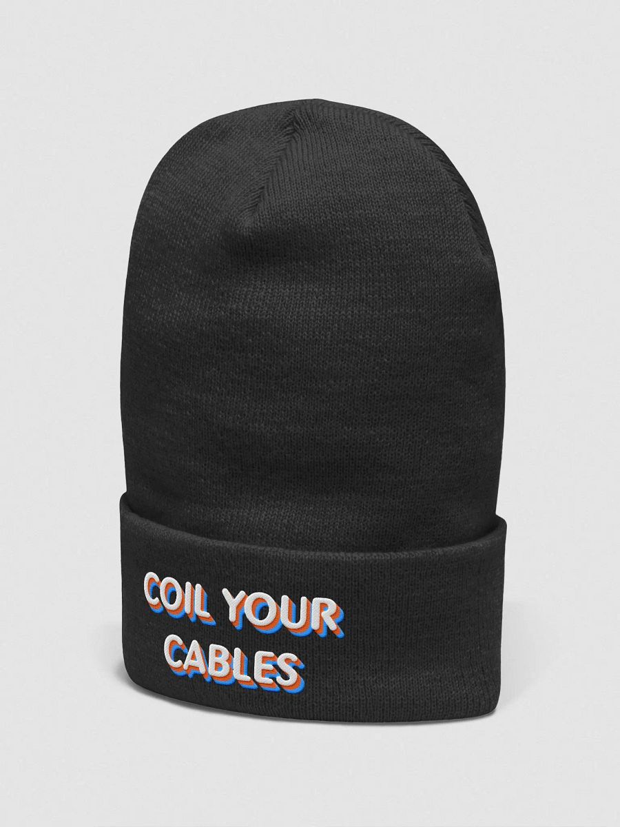Coil Your Cables Beanie product image (2)