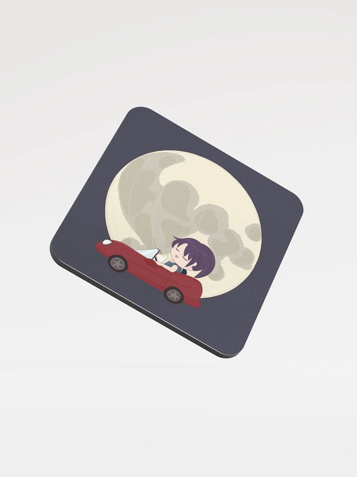 Moonlit Drive - Cork Coaster product image (1)