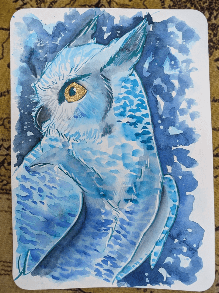 Gold-Eyed Owl product image (1)