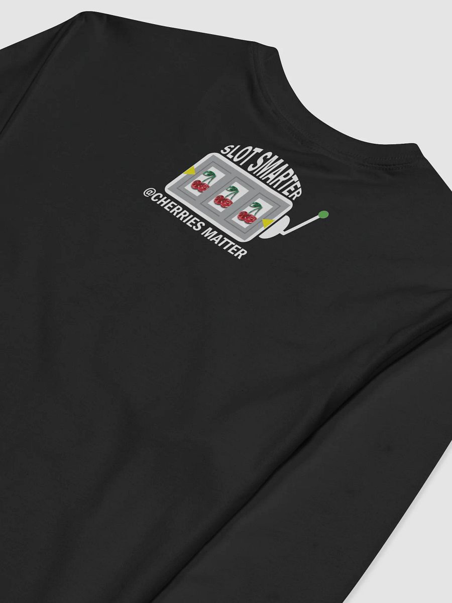Cherries Matter Slot Happy Slot Smarter Fitted Long Sleeve Cherries Matter Shirt product image (4)