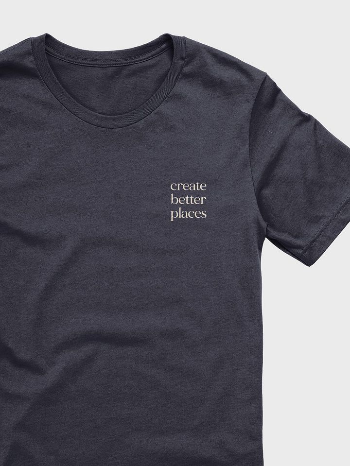 Create Better Places Tee - Navy product image (1)
