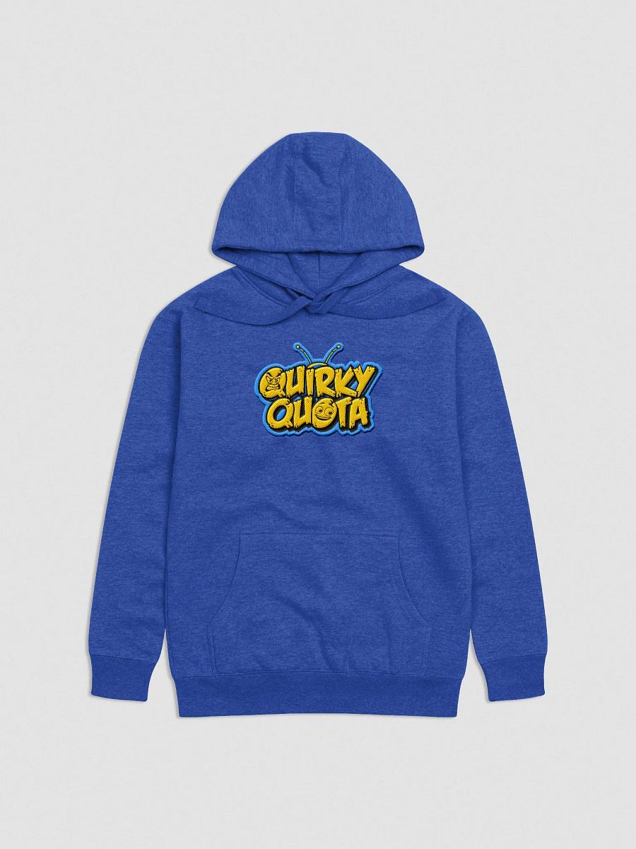 Quirky Quota Embroidered Golden Edition Hoodie product image (1)