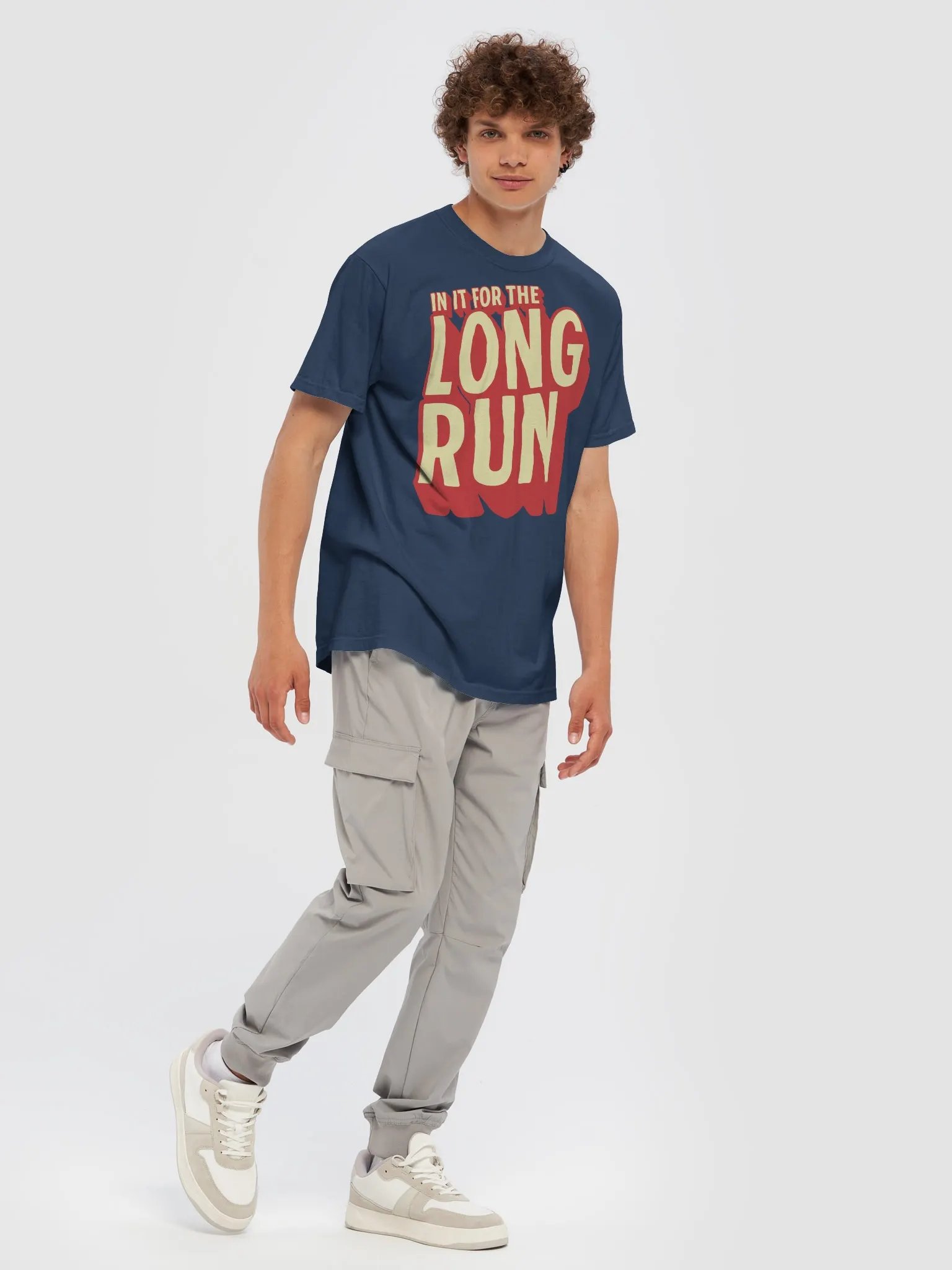 In It for the Long Run Retro T-Shirt product image (54)
