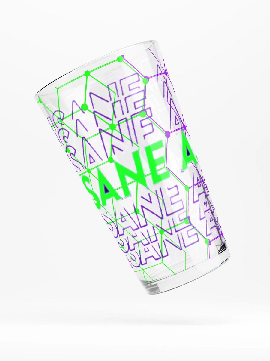 Insane Asylum Pint Glass product image (4)