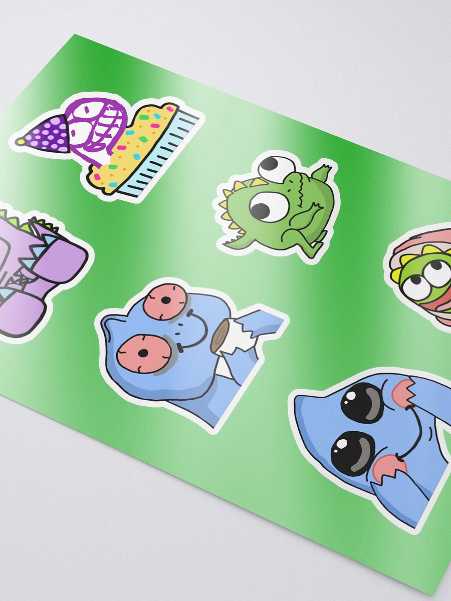 danisaur Emotes Sticker Sheet product image (3)