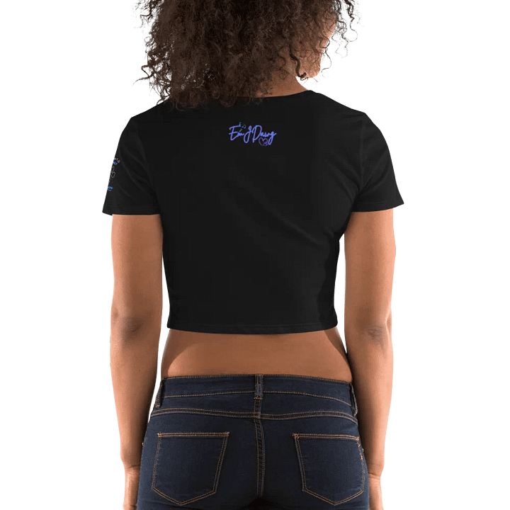 Alive & Not Crying Cropped Tee (Embroidered) product image (1)