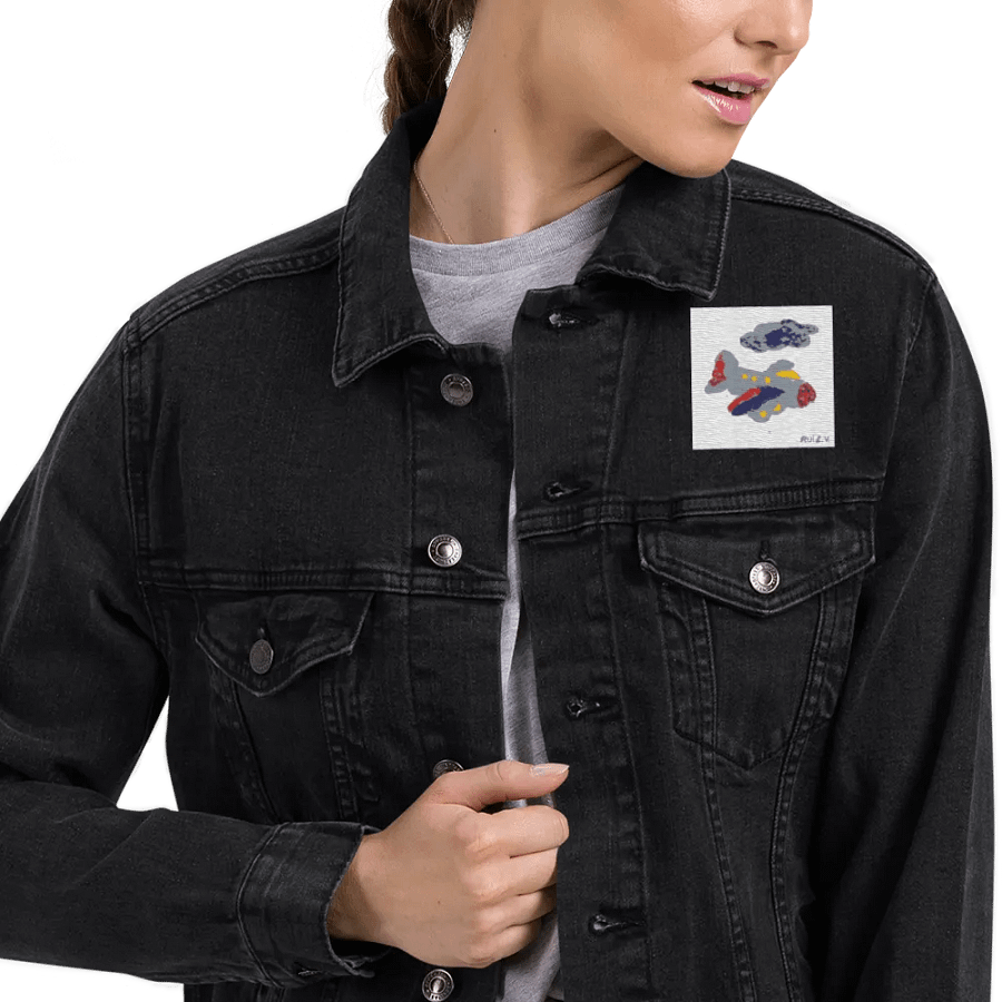 Kid Airplane (Threadfast Denim Jacket) product image (5)