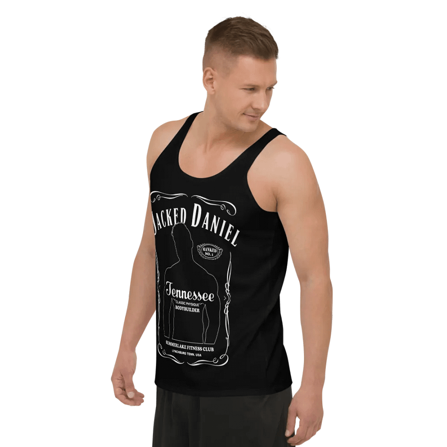 Jacked Daniel All Over Tank Top product image (3)