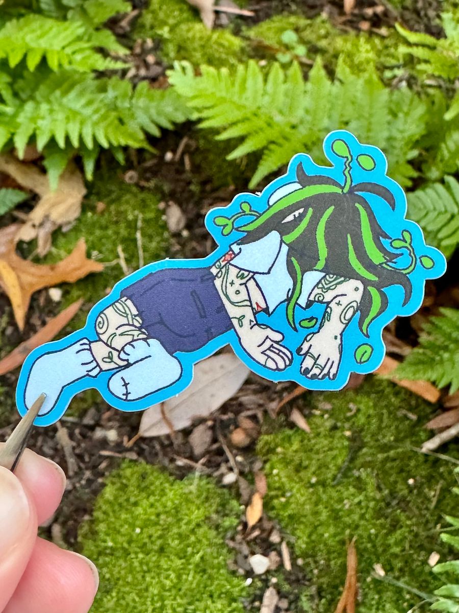 Death Pose Sticker product image (1)