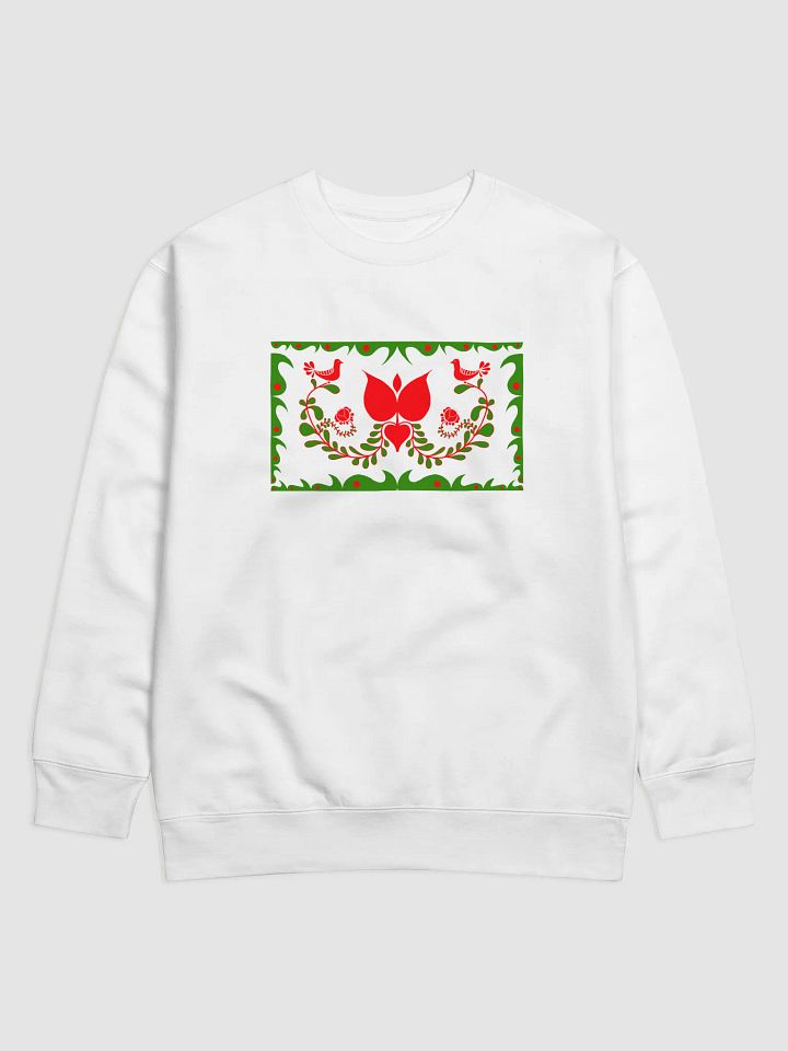 Traditional Hungarian Floral Bliss Premium Sweatshirt product image (1)