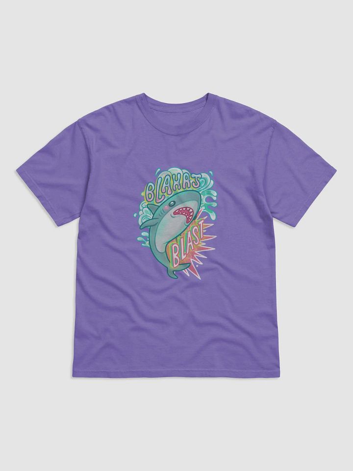 Blahaj Blast Heavyweight T-Shirt product image (2)