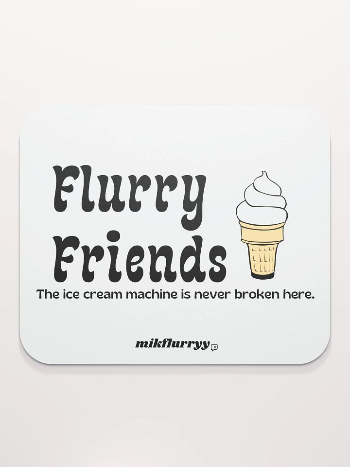 Flurry Friends Mouse Pad product image (2)
