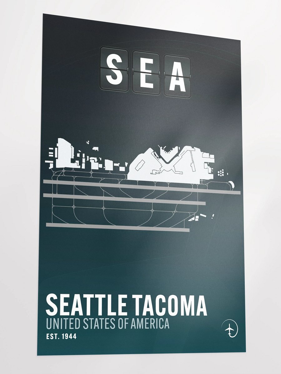 Seattle SEA Poster product image (3)