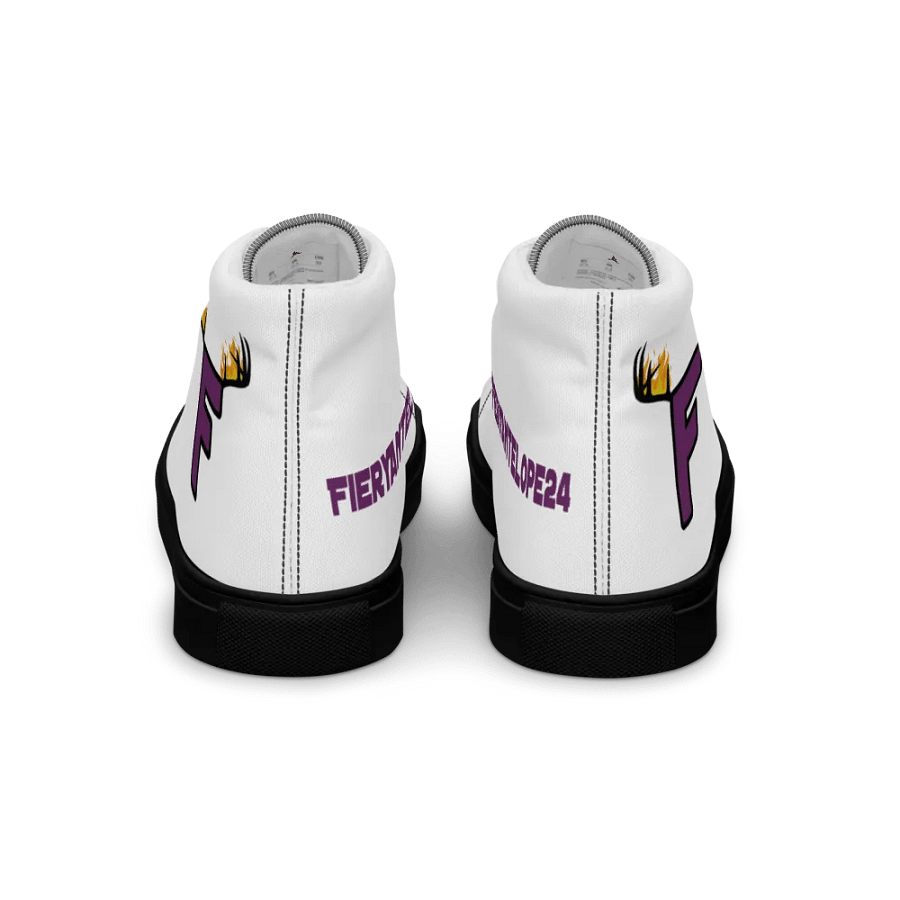 Fiery Mens Canvas Shoes High Top product image (5)