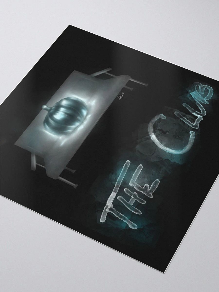 The Necromancer Club Sticker - Glass Pumpkin Edition product image (3)