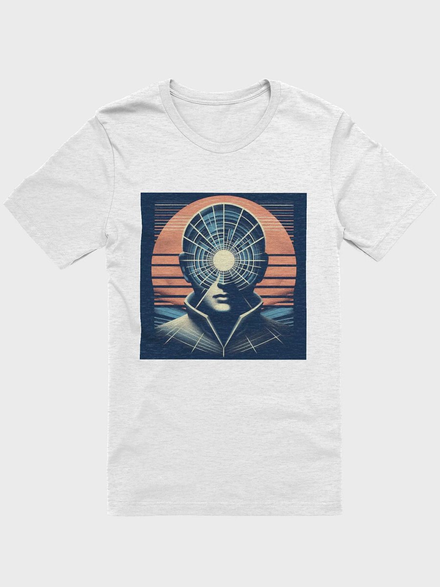 Geometric Grid Head T-Shirt product image (1)