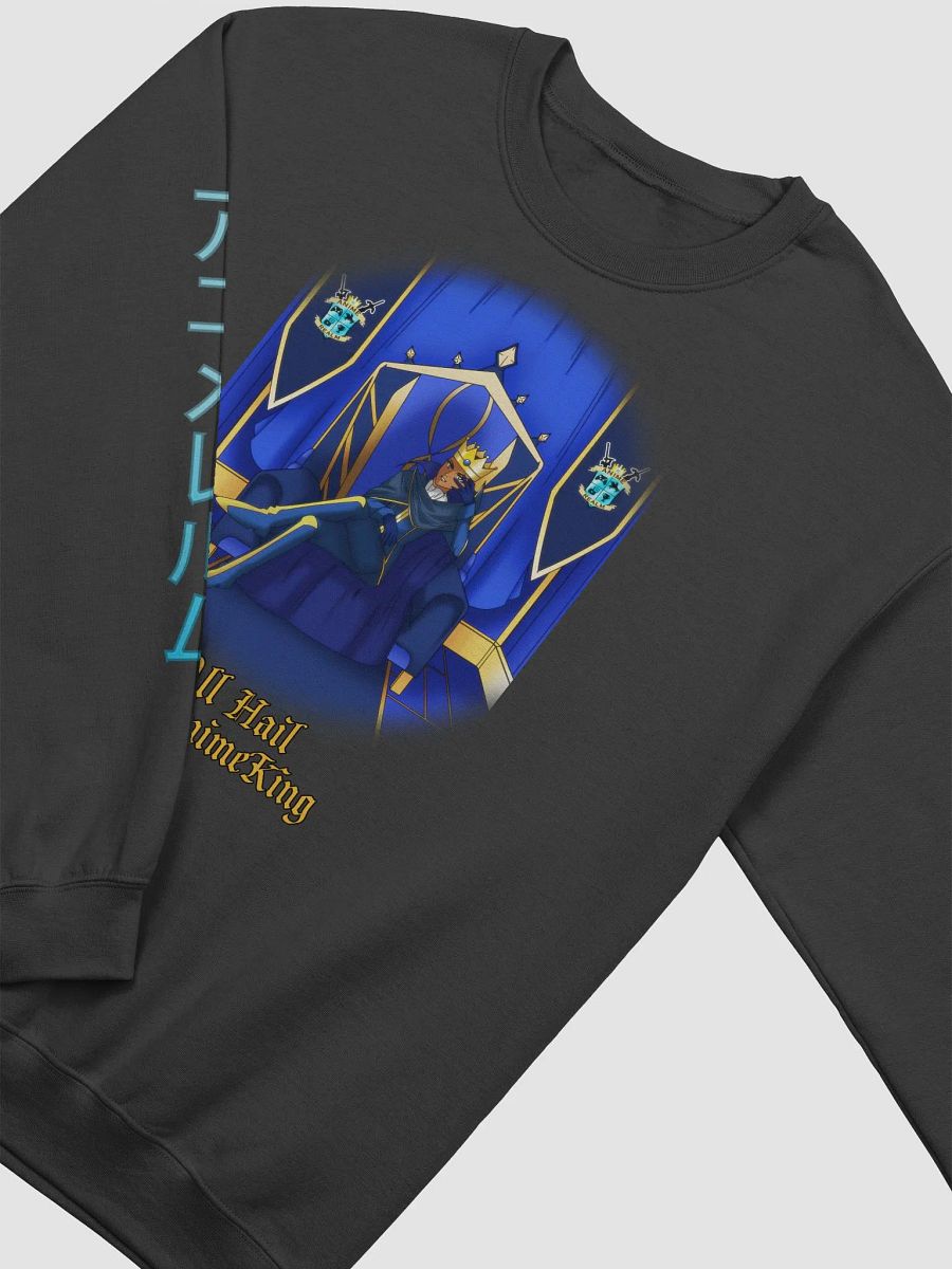 All Hail TheAnimeKing Crewneck Sweatshirt product image (4)