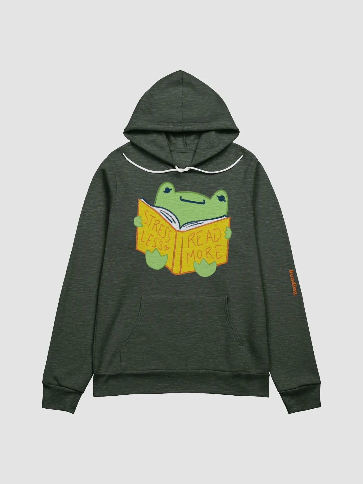 Can't talk, Reading Hoodie product image (3)