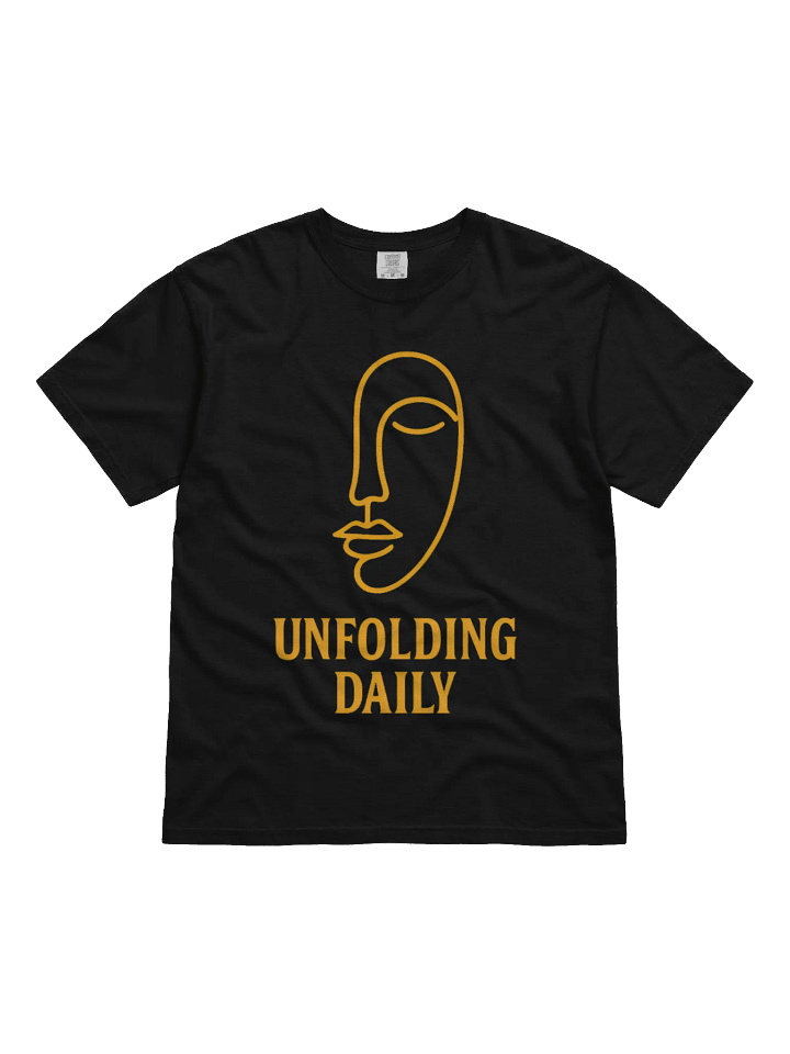 Unfolding Daily Minimalist Face T-Shirt product image (1)