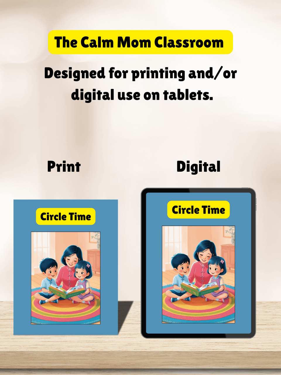 The Calm Mom Classroom™ A Visual Routine & Transition Toolkit for Preschoolers product image (5)