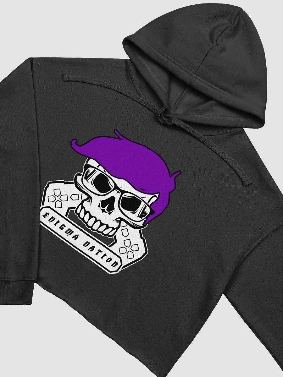 Enigma Nation Bella+Canvas Fleece Crop Hoodie product image (3)