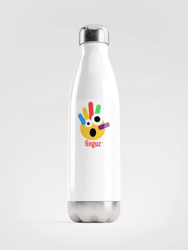 Finguz Logo Stainless Steel Water Bottle product image (1)